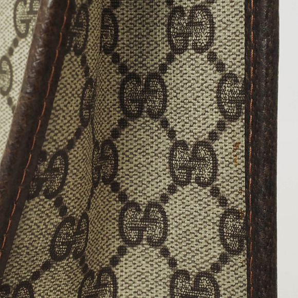 GUCCI Brown Leather Tote Bag - Picture 7 of 11